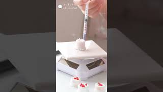【粘土】ケーキを作ってみた🩷【ミニチュアフード】DIY Miniature polymer Clay Tutorial#shorts#ミニチュアスイーツ #cakedecorating