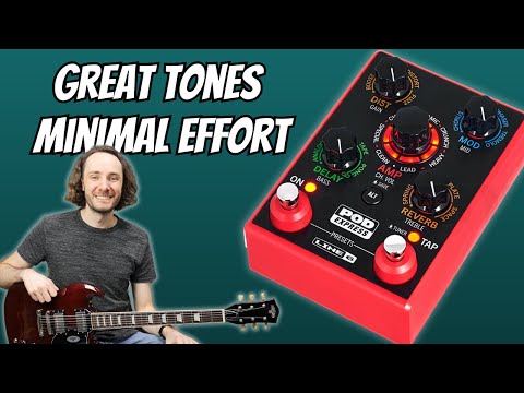 Easy Way To Dial In Great Tones! - Line 6 Pod Express Guitar