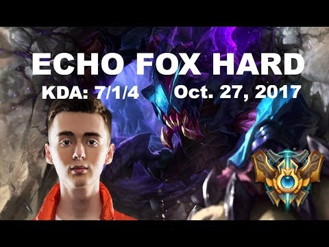 ECHO FOX HARD as REK'SAI : KOREAN CHALLENGER - 7.21 - Oct.27, 2017(League of Legends)