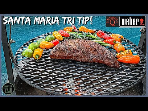 SANTA MARIA STYLE TRI TIP! | Weber Kettle / Gabby's...