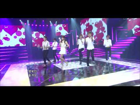 HD inkigayo 110911 IU & Teen Top - Kissing You