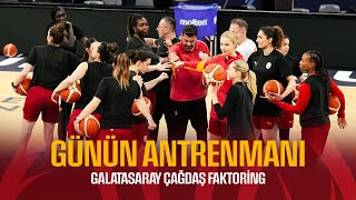 🔴 Galatasaray Çağdaş Faktoring, final öncesi hazırlıklarını sürdürdü