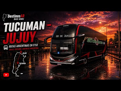 🚍 Tucumán ➜ Jujuy | 20 de Junio - G8  | Mapa Ceibo | ETS2