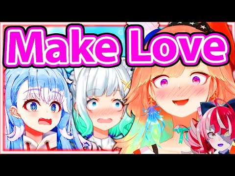 Mint and Kobo First Interaction on-stream, Kiara and Ollie: 【Hololive】 Mint and Kobo First Interaction on-stream, Kiara and Ollie: 【Hololive】