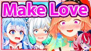 Mint and Kobo First Interaction on-stream, Kiara and Ollie: 【Hololive】