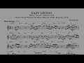 Harry "Sweets" Edison - Easy Living (solo transcription)