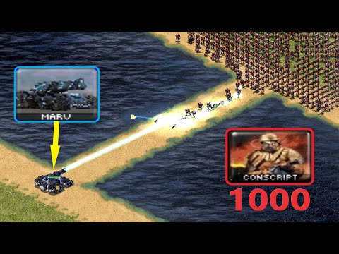 Can M.A.R.V. defend the bridge? - Red Alert 2