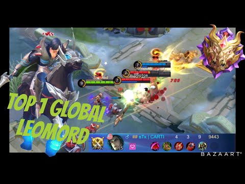 647 Matches 90% Win rate - Top 1 Global Leomord ~ ʙTᴋ | CARTI
