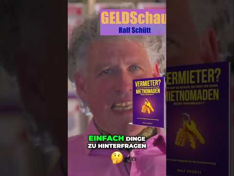 Deutsche werden verarscht? Hinterfrage alles! Finanzielle Bildung - jetzt!