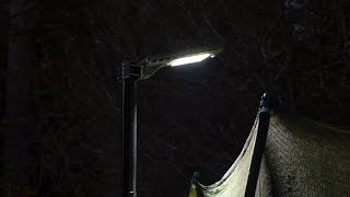 Watch A Video About the Refuge Dark Gray Motion Sensor Solar LED Security Light