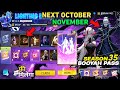 October November 2025 Booyah Pass Free Fire Oct Booyah Pass Free Fire Booyah Pass Free Fire 2025