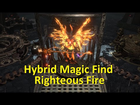 [3.22] Hybrid Magic Find Righteous Fire - Balance of Currency & Power