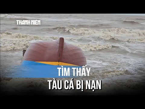 Phát hiện tàu cá chìm ở cửa Gianh, Phó tư lệnh Quân khu 4 chỉ đạo khẩn