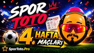 DEV DERBİ HAFTASINDA BİZDE! | 4. Hafta Spor Toto Tahminleri | Viva İma