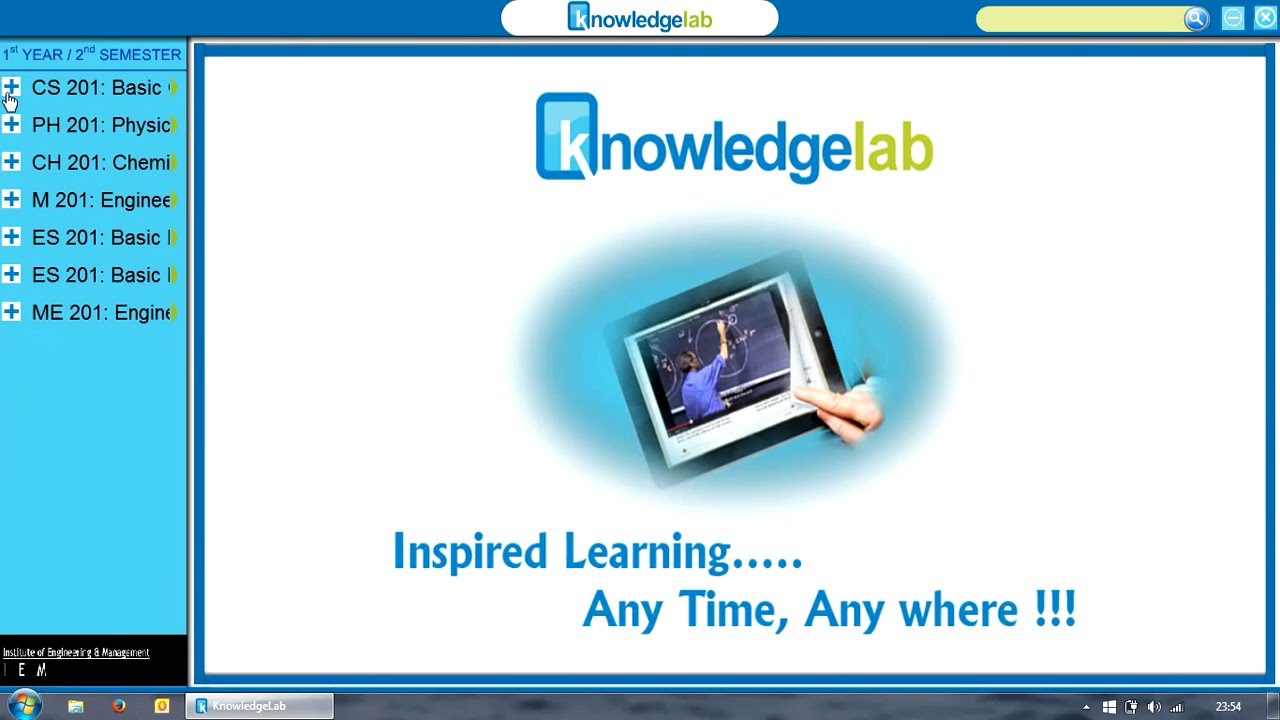 Knowledge Lab  Learning App Demo