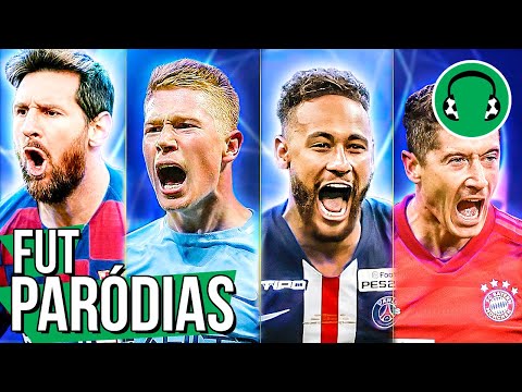 ♫ MESSI, DE BRUYNE, NEY ou LEWA? Quem será o CRAQUE DA CHAMPIONS? | Paródia Break My Heart - DuaLipa