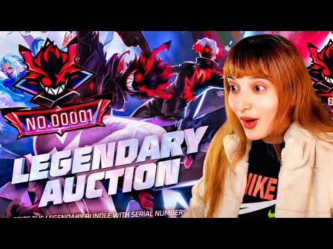 00001 LEGENDARY BUNDLE - NEW LEGANDRY AUCTION EVENT FREEFIRE 😍🔥