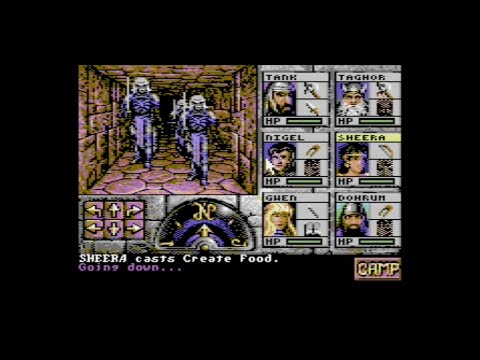 Eye of the Beholder on C128 (Vice emulator) Part 13