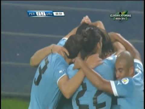 PERÚ 1-2 URUGUAY (ELIMINATORIA BRASIL 2014, 07-09-2013)