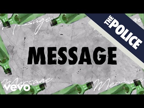 The Police - Message In A Bottle (Lyric Video)