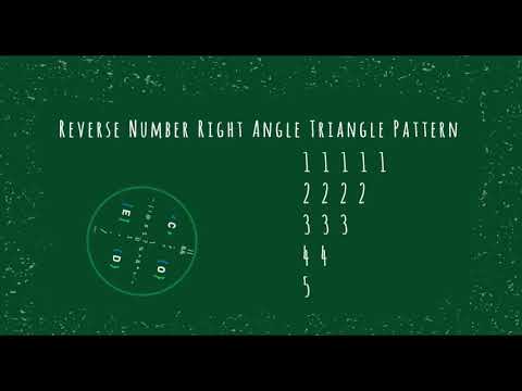 44 Number Right Angle Triangle Pattern Without Any Pre Defined Method Using While Loop In Python