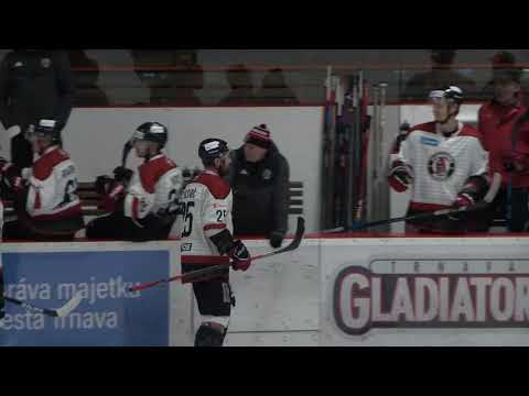 41. kolo HK Gladiators Trnava – Vlci Žilina 6:5pp (HIGHLIGHTY)