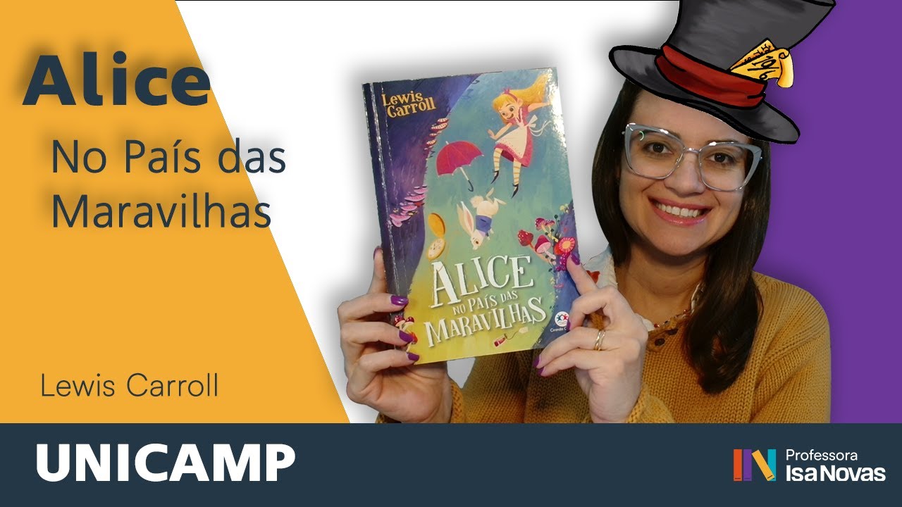 Resumo por capítulo do livro ALICE NO PAÍS DAS MARAVILHAS | Lewis Carroll | vestibular UNICAMP
