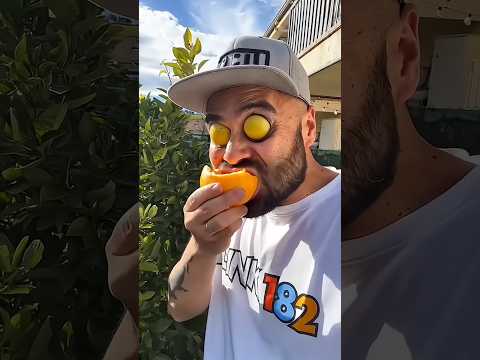 Want to try my oranges orange 🍊 ✨ #asmr #comedy #funny