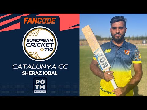 POTM:S.Iqbal-Championship Weekend,M8-CTL vs GRA|Highlights|FanCode ECT10 Spain,2022 Day 8|ECT22.092