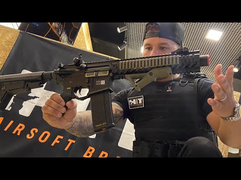 MEU FUZIL DE AIRSOFT MODIFICADO * FICOU MUITO FORTE *