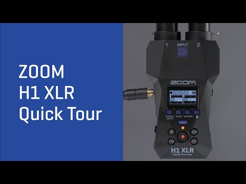 Zoom H1 XLR Handy Recorder