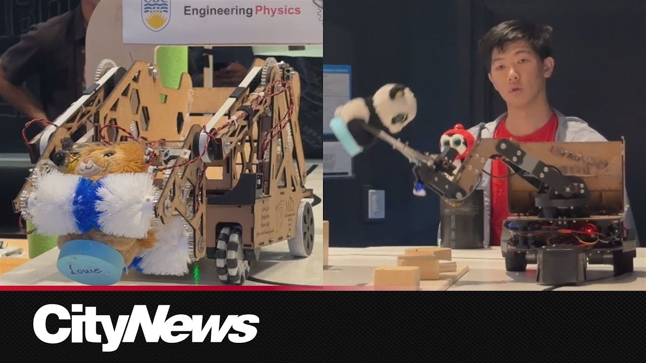 UBC Engineering Physics students race to save 'pets' with robots
