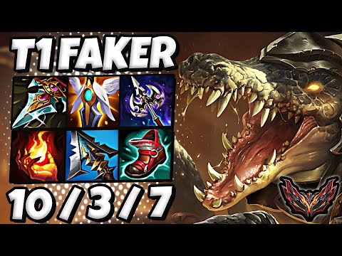 Faker Renekton vs Zed [ MID ] Patch 12.23 Korea Grandmaster ✅