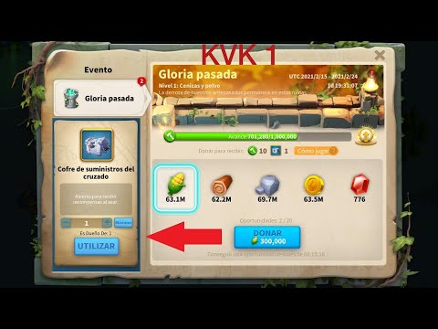 Rise Of Kingdoms KvK1 primer etapa español