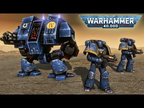 ULTRAMARINES vs TAU EMPIRE! Men of War: Warhammer 40k Mod – Epic Cinematic Battle (4K)
