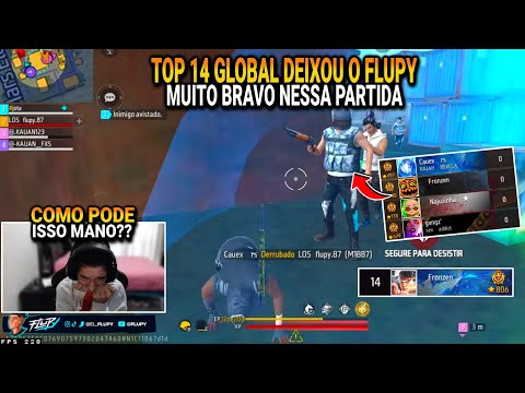 FLUPY ENCONTROU SQUAD TOP 14 GLOBAL COM MAIS DE 700 ESTRELAS!! ROLOU JOGADA SURREAL!!!