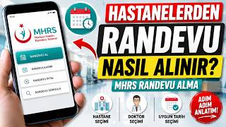 Hastanelerden Randevu Nasıl Alınır? MHRS Randevu Alma | Hastane Randev