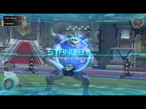 Pokken Tournament Beta Test WR3 - TGZ~Shiny (Machamp) vs Yoshiken (Charizard)