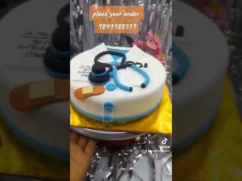 it's amazing Doctor theme full fondant cake for Dr.Mandip sir 👨‍⚕️👩‍⚕️ #namaraj_cakes_hetauda 💓💖