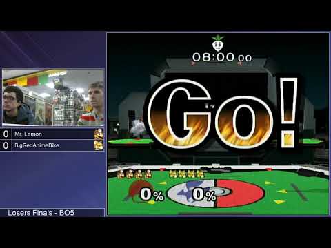 GSS 98 SSBM - Mr. Lemon (Dr. Mario) vs. BigRedAnimeBike (Fox) - Melee LF
