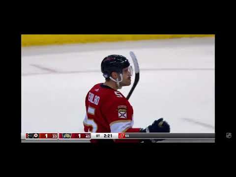 Aaron Ekblad OT Goal vs Flyers | 11/24 2021-22 Season