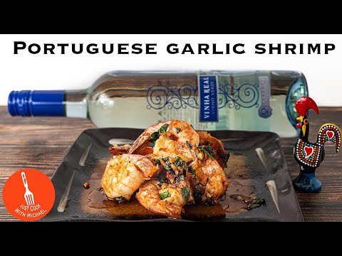 Portuguese Garlic Shrimp (Gambas au Alho)