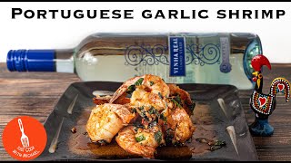 Portuguese Garlic Shrimp (Gambas au Alho)