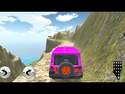 Jeep Driving Simulator Prado hill Drive  offroad jeep driving  simulator game play #8