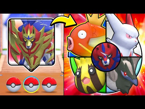 Choose Your LEGENDARY Starter BUT They Become REGULAR Pokémon!