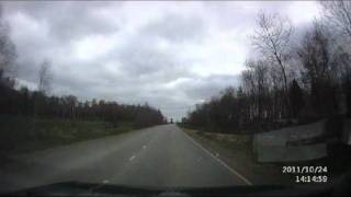 preview picture of video 'Балабаново — Обнинск минуя Киевское шоссе'
