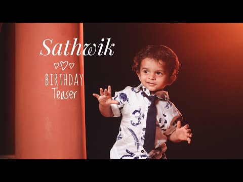 Sathwik First Birthday 🎊| Birthday Celebration | Cinematic Video |