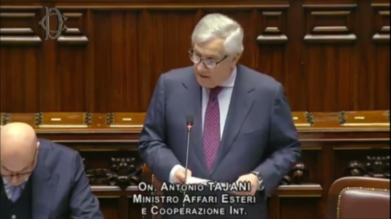 IRAN, TAJANI: "L'ITALIA NON È IN GUERRA CON NESSUNO E NON SARÀ IN GUERRA CON NESSUNO"