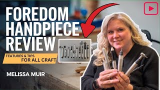 Foredom Handpiece Overview | Essential Features & Tips for all Craft | Melissa Muir