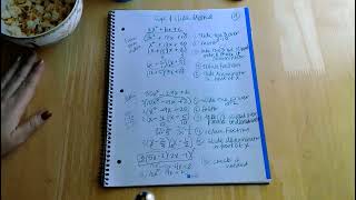 Week 6 10.2 Slip n Slide Method for Factoring Trinomials